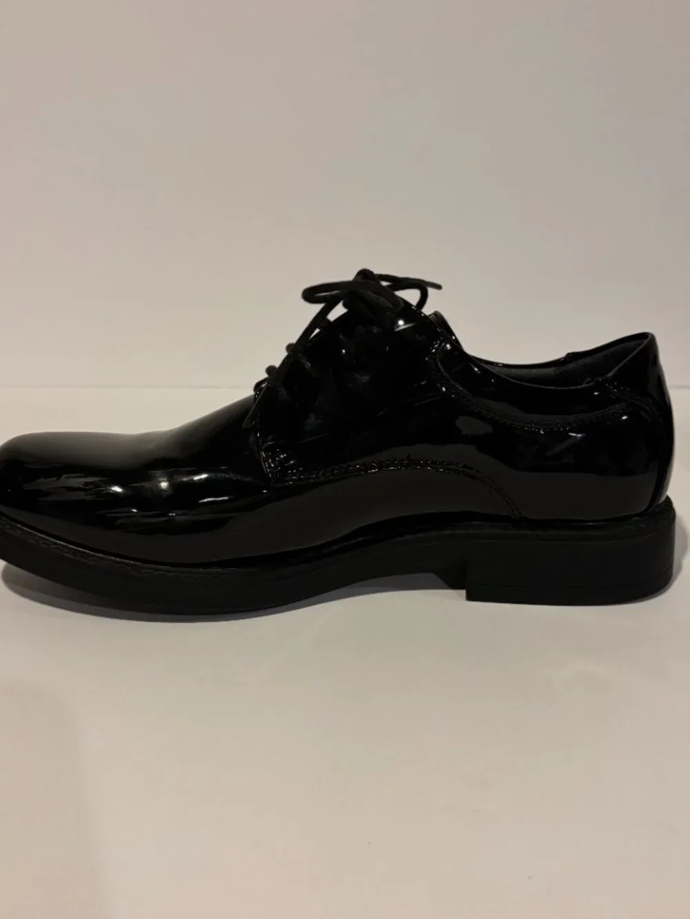 Bruno Marc Men's Patent Leather Tuxedo Oxford Dress Shoes - Black - Size 6.5